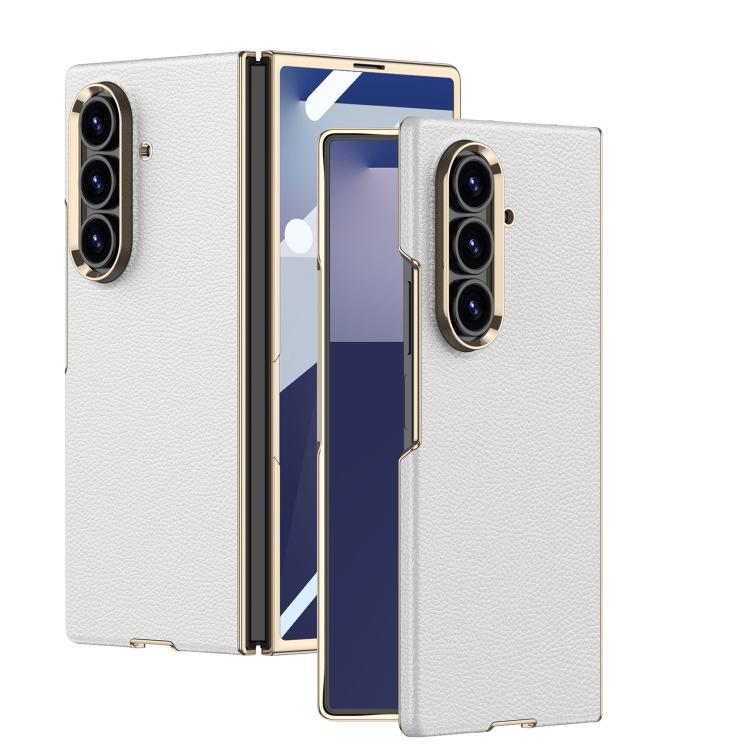 GKK Integrated Plating Leather Phone Case