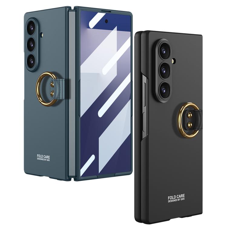 GKK Integrated Ultra-thin PC Full Coverage Phone Case with Ring Holder