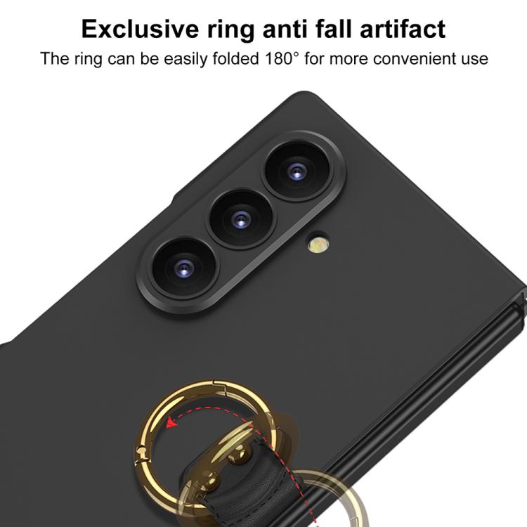 GKK Integrated Ultra-thin PC Full Coverage Phone Case with Ring Holder