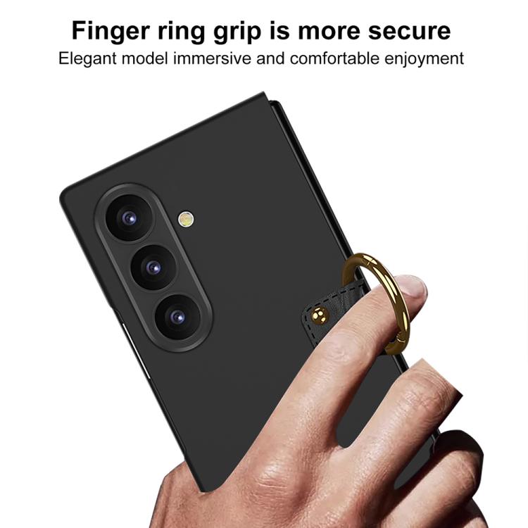 GKK Integrated Ultra-thin PC Full Coverage Phone Case with Ring Holder