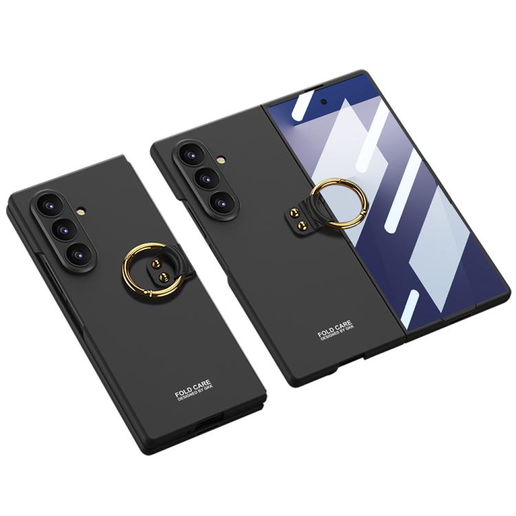 GKK Integrated Ultra-thin PC Full Coverage Phone Case with Ring Holder
