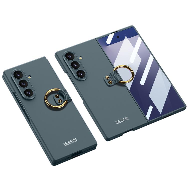 GKK Integrated Ultra-thin PC Full Coverage Phone Case with Ring Holder