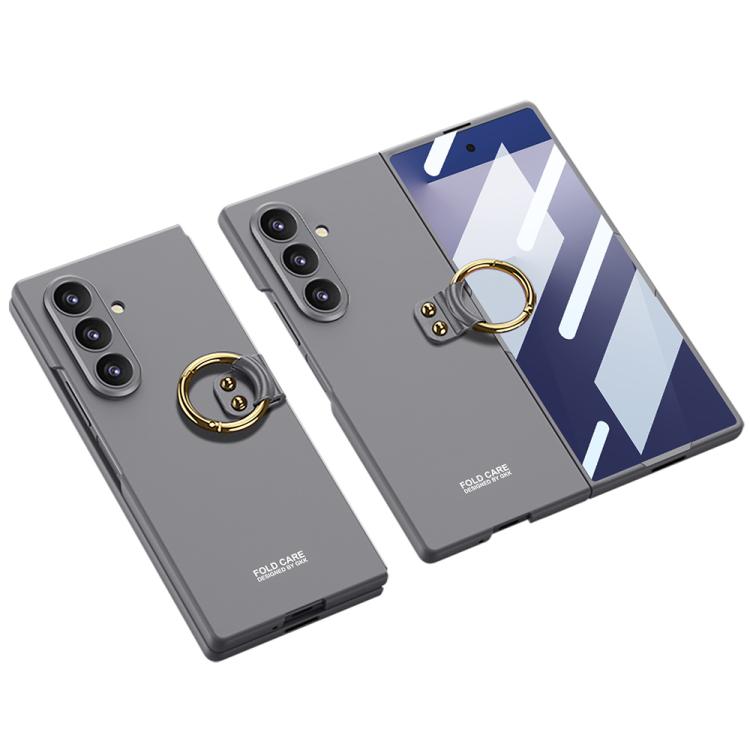 GKK Integrated Ultra-thin PC Full Coverage Phone Case with Ring Holder
