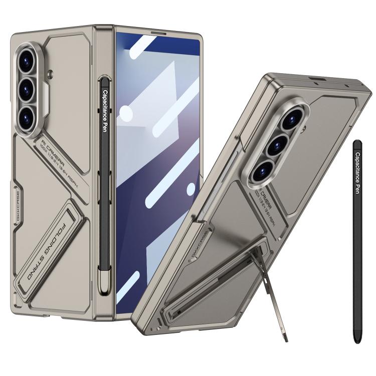 GKK Integrated Magnetic Folding Hinge Vision Phone Case with Pen