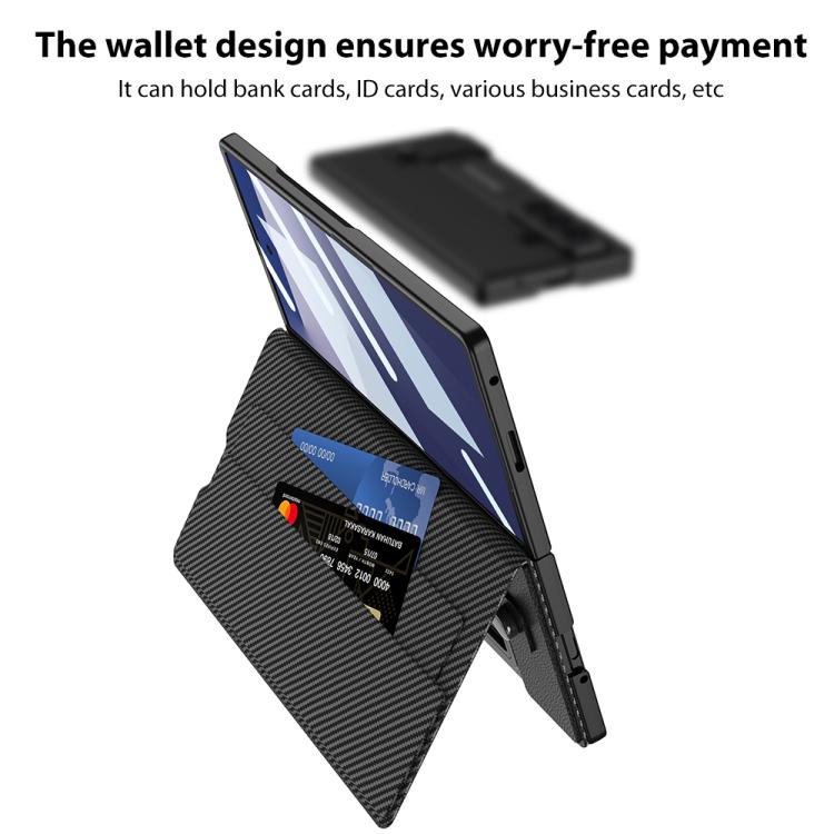 GKK Integrated Flip Wallet Leather Phone Case