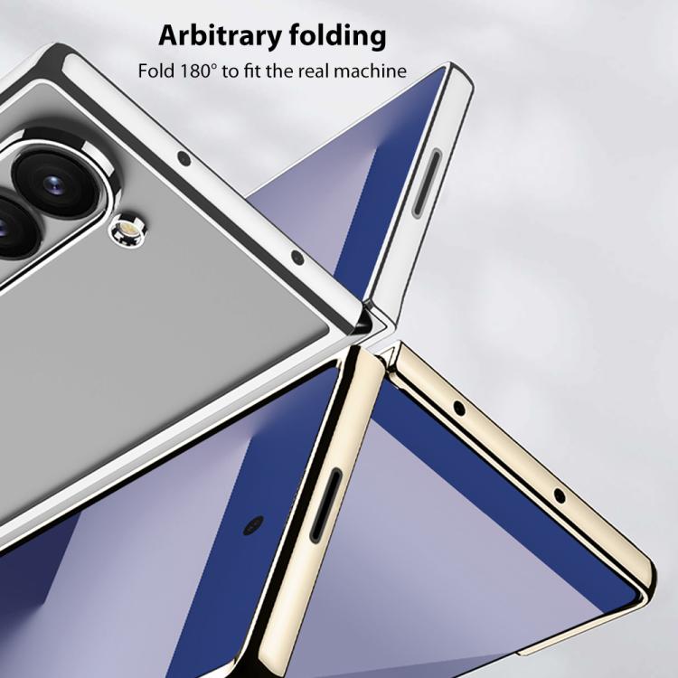 GKK Phantom Electroplating Folding Full Coverage Phone Case