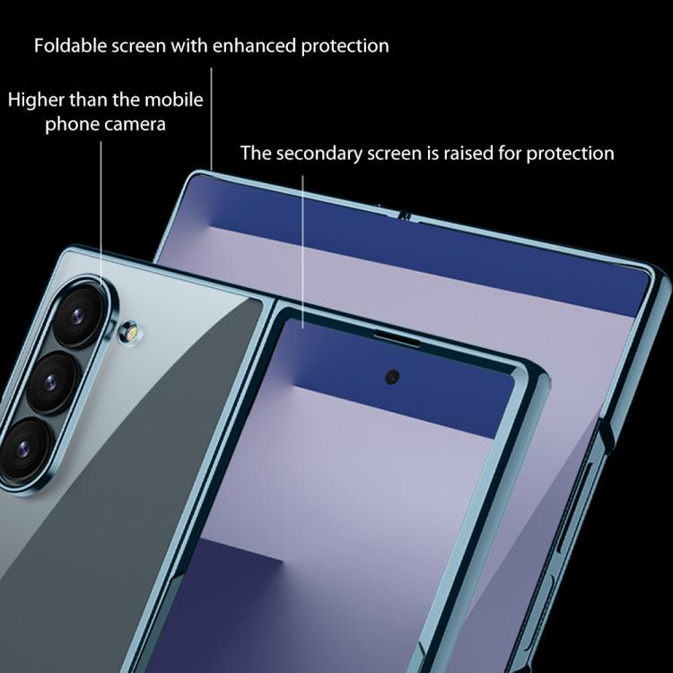 GKK Phantom Electroplating Folding Full Coverage Phone Case
