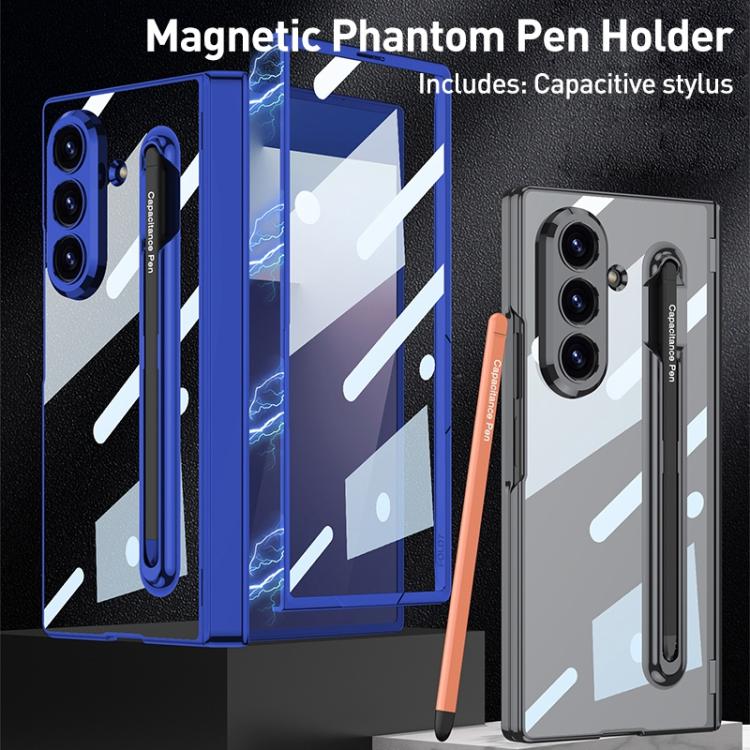 GKK Integrated Magnetic Folding Hinge Phone Case with Pen Holder / Pen