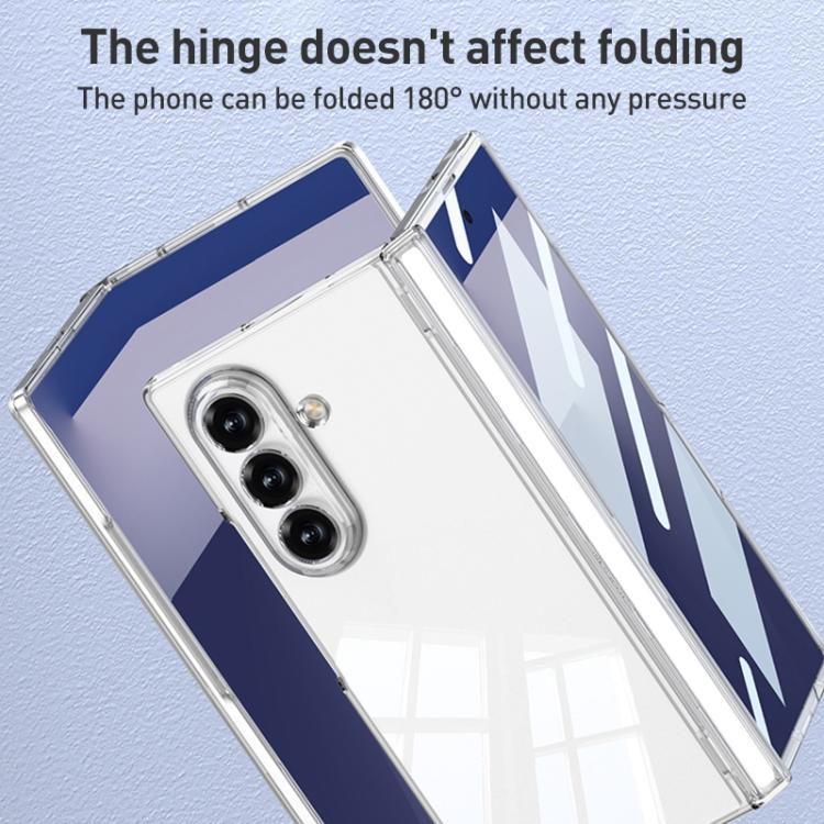 GKK Integrated PC Magnetic Folding Hinge Phone Case with Rotating Holder
