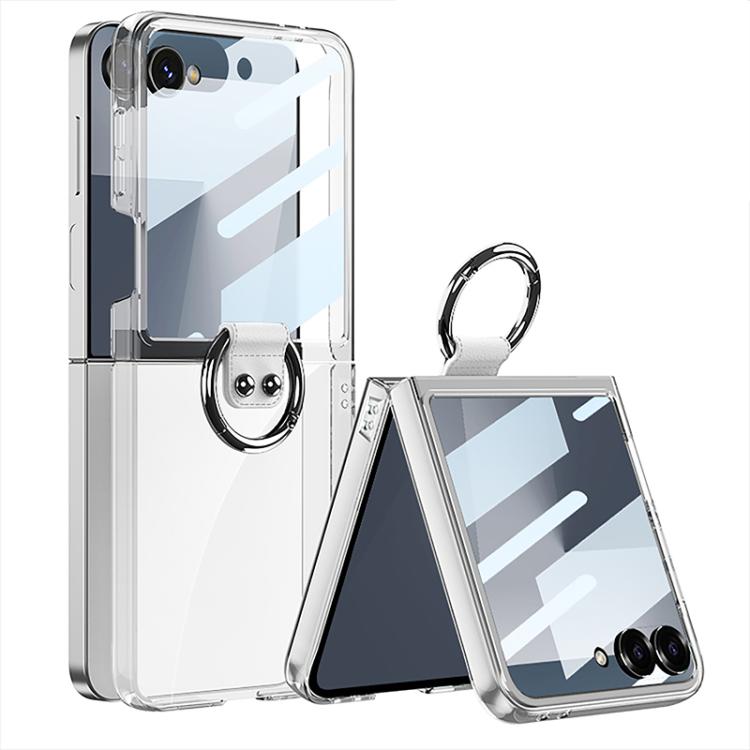 GKK Integrated Large Window PC Ring Holder Phone Case