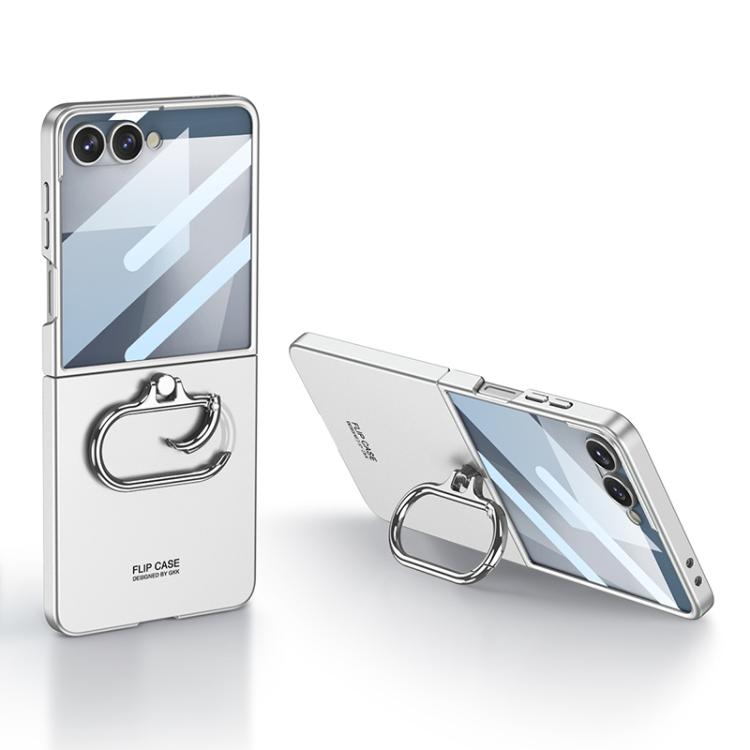 GKK Integrated Ultra-thin Oval Ring Holder Full Cover Phone Case