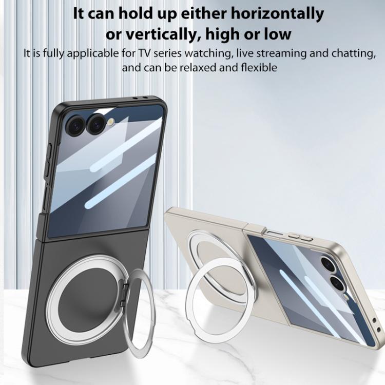 GKK Integrated Ultra-thin Full Cover Phone Case with Rotating Bracket