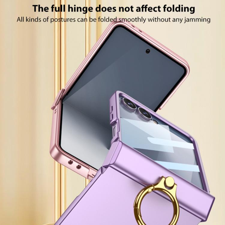 GKK Integrated Ultra-thin Hinge Full Coverage Phone Case with Ring