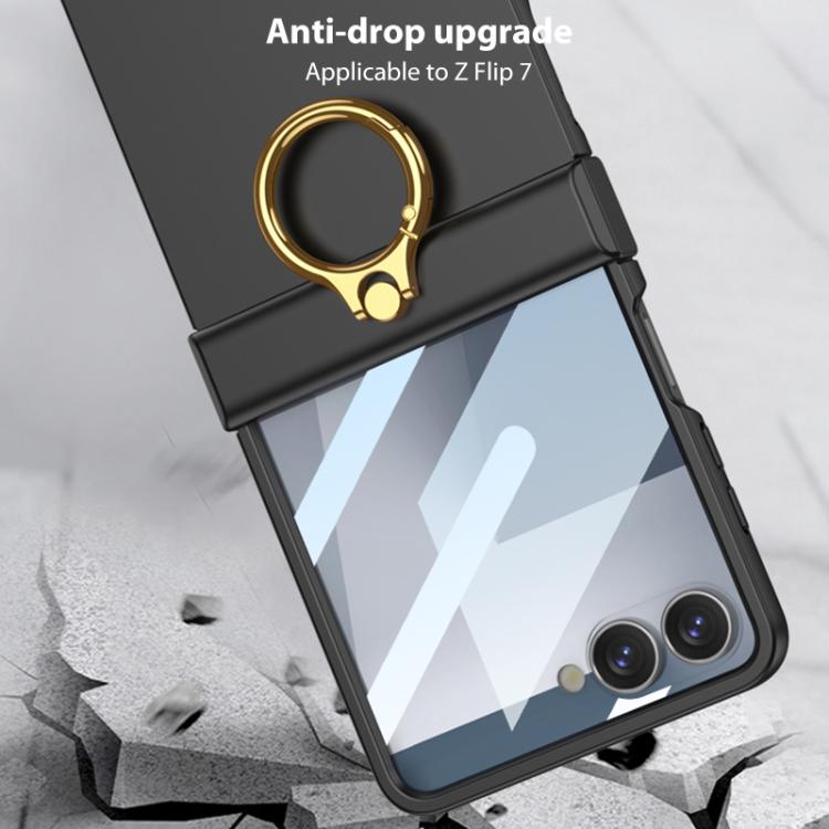GKK Integrated Ultra-thin Hinge Full Coverage Phone Case with Ring
