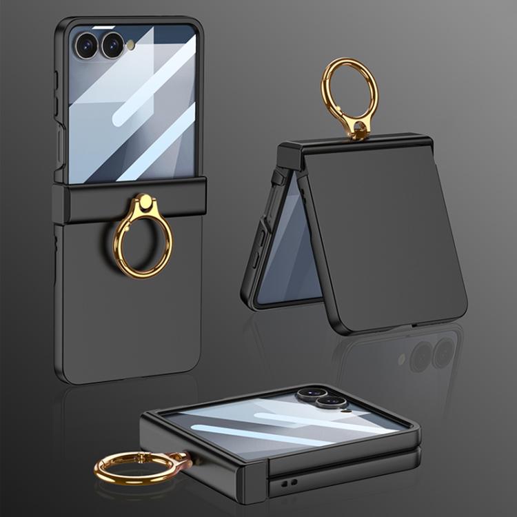 GKK Integrated Ultra-thin Hinge Full Coverage Phone Case with Ring