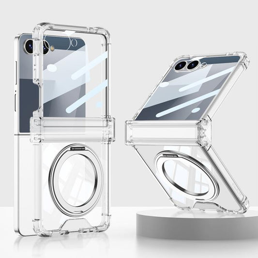 GKK Integrated Airbag Hinge Full Coverage Phone Case with Magnetic Rotation Bracket