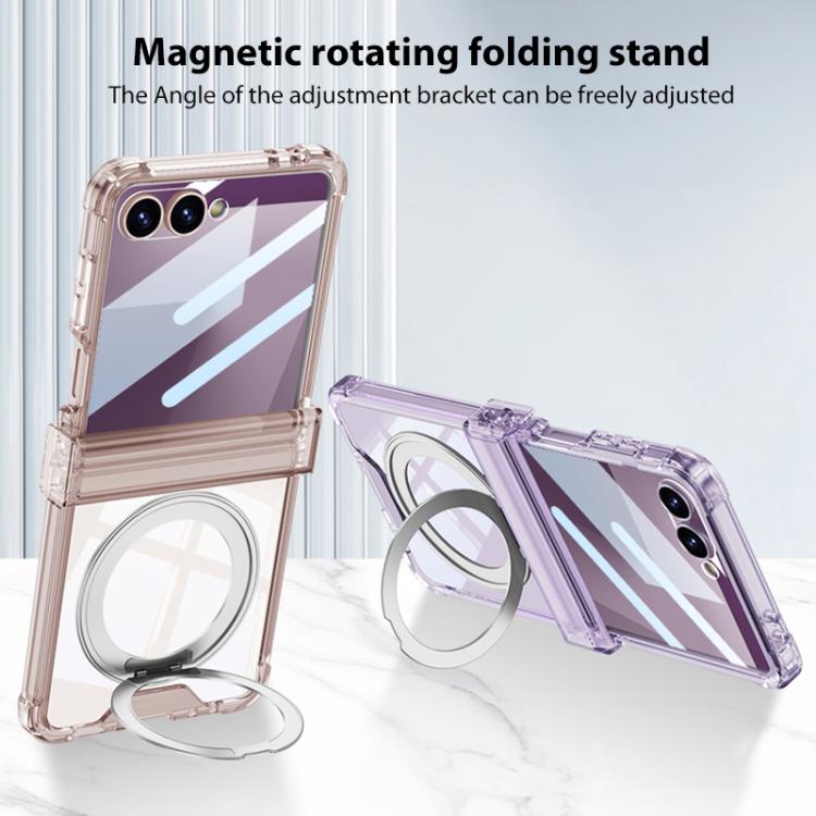 GKK Integrated Airbag Hinge Full Coverage Phone Case with Magnetic Rotation Bracket