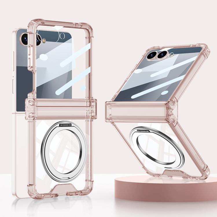 GKK Integrated Airbag Hinge Full Coverage Phone Case with Magnetic Rotation Bracket