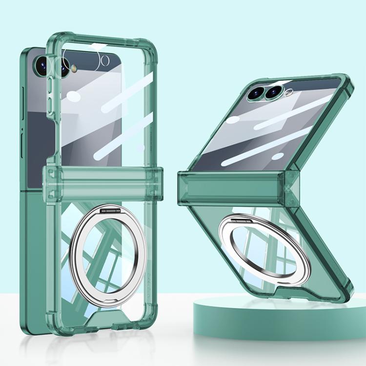 GKK Integrated Airbag Hinge Full Coverage Phone Case with Magnetic Rotation Bracket