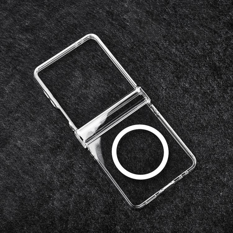 3 in 1 PC Transparent Shockproof MagSafe Phone Case