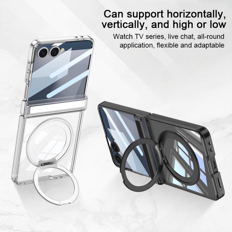 GKK Integrated MagSafe Magnetic Hinge Folding Airbag Phone Case with Rotating Holder