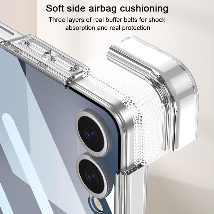 GKK Integrated MagSafe Magnetic Hinge Folding Airbag Phone Case with Rotating Holder