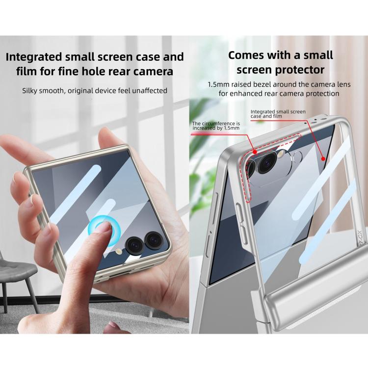 GKK Integrated MagSafe Magnetic Hinge Full Cover Phone Case