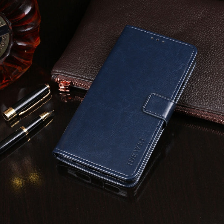 idewei Crazy Horse Texture Horizontal Flip Leather Case with Holder & Card Slots & Wallet, For Nokia 3.4, For Nokia C3, For OnePlus 8T