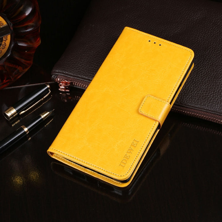 idewei Crazy Horse Texture Horizontal Flip Leather Case with Holder & Card Slots & Wallet, For Nokia 3.4, For Nokia C3, For OnePlus 8T