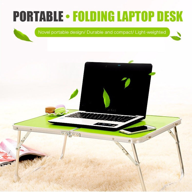 Plastic Mat Adjustable Portable Laptop Table Folding Stand Computer Reading Desk Bed Tray, Plastic Mat, Plastic Mat (Wood), Plastic Mat (Sapphire Blue)