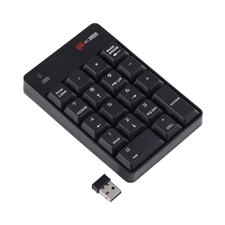 MC Saite SK-51AG 2 in 1 2.4G USB Numeric Wireless Keyboard & Mini Calculator for Laptop Desktop PC, SK-51AG