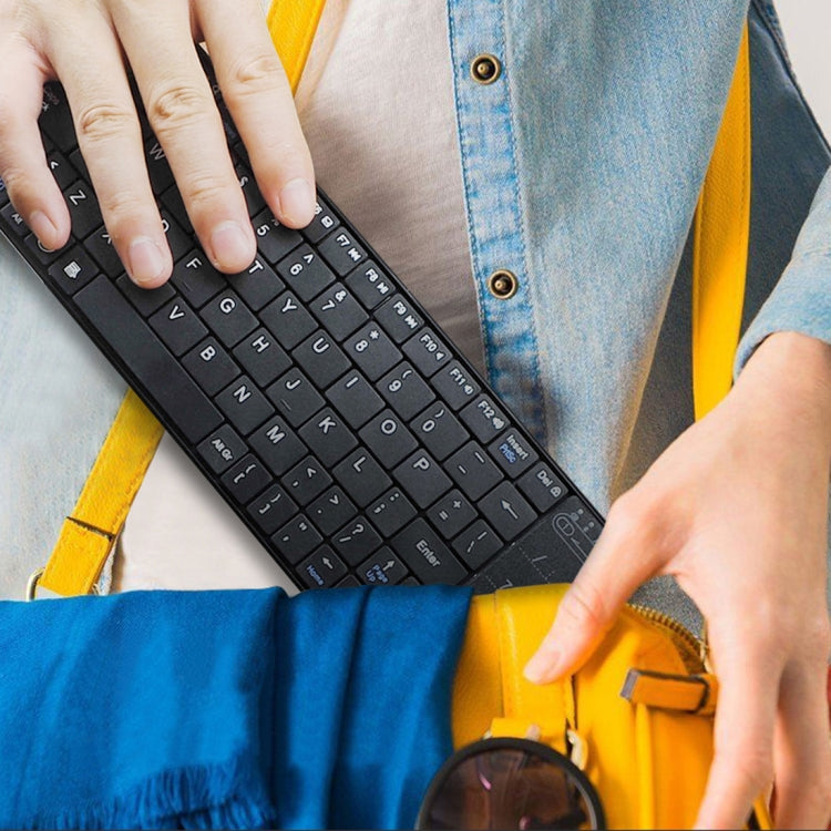 K-07 ABS Wireless Chargeable Bluetooth Touch Keyboard, K-07
