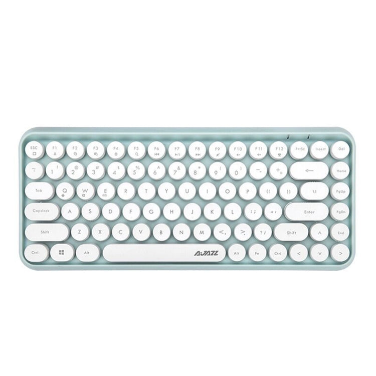 Ajazz 308I Tablet Mobile Phone Computer Household Office Wireless Keyboard, Black, Pink, Green