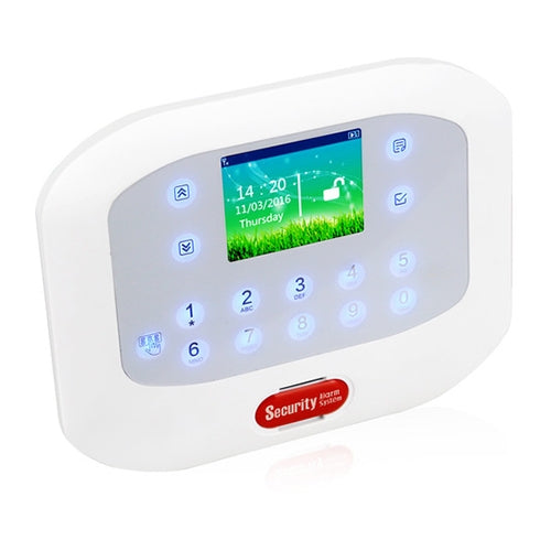 DY-GSM50A 8 in 1 Kit 315MHz / 433MHz Wireless GSM/PSTN Intelligent Anti-Burglar Alarm System, Touch Panel LCD Screen, DY-GSM50A