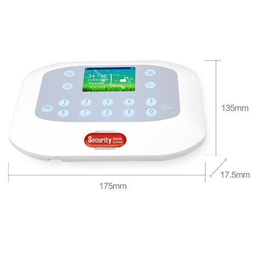 DY-GSM50A 8 in 1 Kit 315MHz / 433MHz Wireless GSM/PSTN Intelligent Anti-Burglar Alarm System, Touch Panel LCD Screen, DY-GSM50A