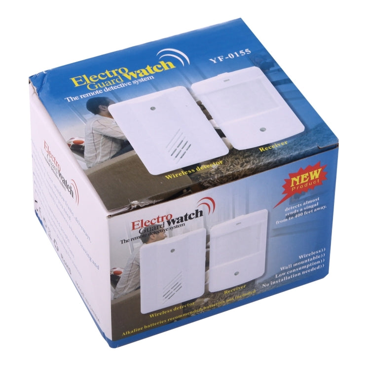 YF-0155 Good Safe Wireless Electro Guard Watch Remote Detective System Kit for Home Office, 1 x Receiver + 1 x Detector, YF-0155