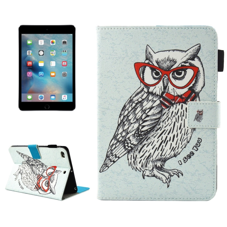 For iPad mini 4 / 3 / 2 / 1 Horizontal Flip Leather Case with Holder & Wallet & Card Slots & Sleep / Wake-up Function & Pen Slot, For Apple iPad mini & iPad mini 2 & iPad mini 3 & iPad mini 4