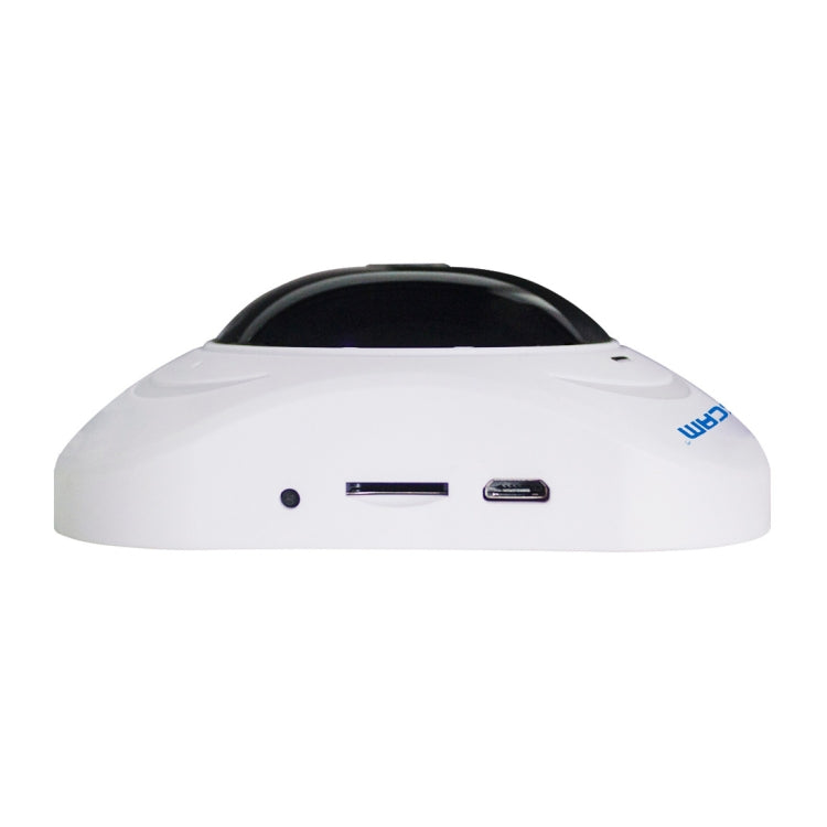 ESCAM Q8 960P 360 Degrees Fisheye Lens 1.3MP WiFi IP Camera, Support Motion Detection / Night Vision, IR Distance: 5-10m, AU Plug, Q8 US Plug, Q8 AU Plug, Q8 EU Plug, Q8 UK Plug