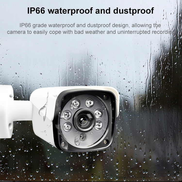 633H2 / IP 3.6mm 2MP Lens Full HD 1080P Outdoor Security Camera IP66 Waterproof Bullet Surveillance Camera with 20 Meter Night Vision Function, 633H2 / IP White