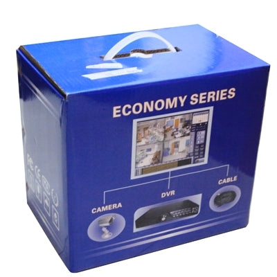 4-CH Embedded Digital Video Recorder Kit (1 / 3 Sony CCD, 650TVL, 24 x IR LED, 6mm Lens, IR Distance: 25m, H.264 (8204EV+622A)