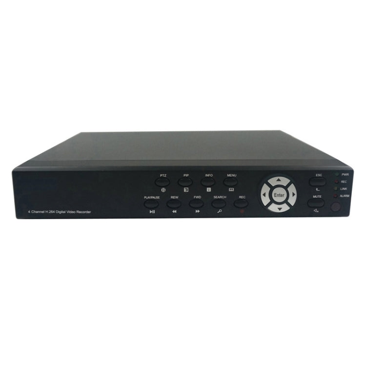 4-CH Embedded Digital Video Recorder Kit (1 / 3 Sony CCD, 650TVL, 24 x IR LED, 6mm Lens, IR Distance: 25m, H.264 (8204EV+622A)