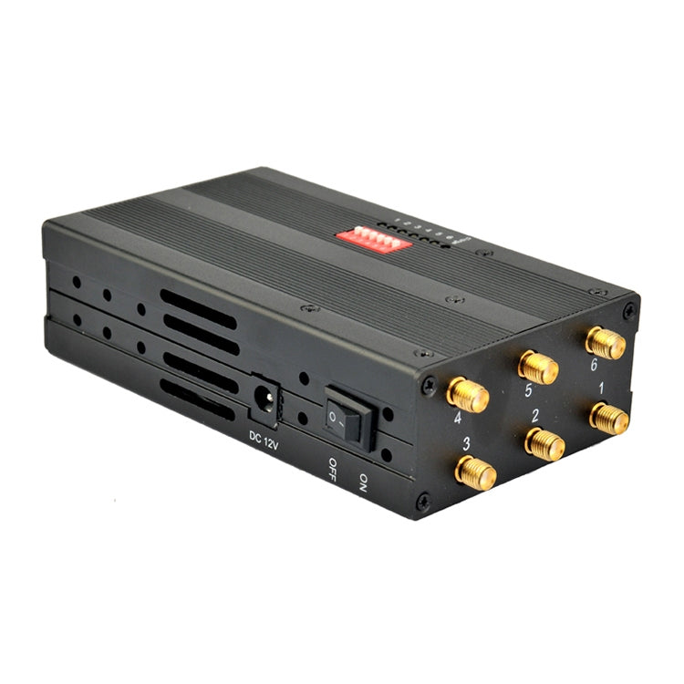 GSM / CDMA / DCS / PCS / 3G / 4G / GPS Mobile Phone Signal Breaker / Jammer / Isolator, Coverage: 20meters (JAX-121A-6B)