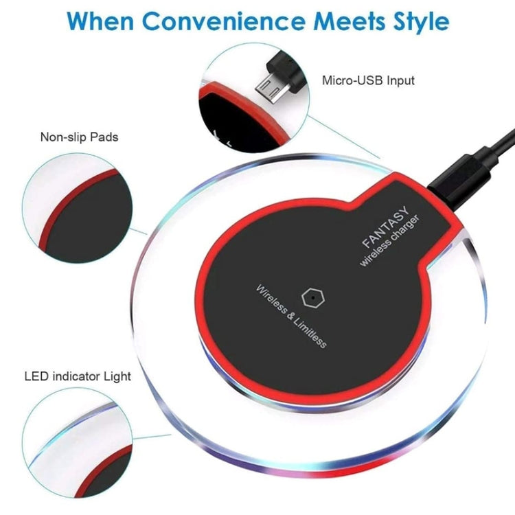 FANTASY QI Standard Wireless Charger, FANTASY Black