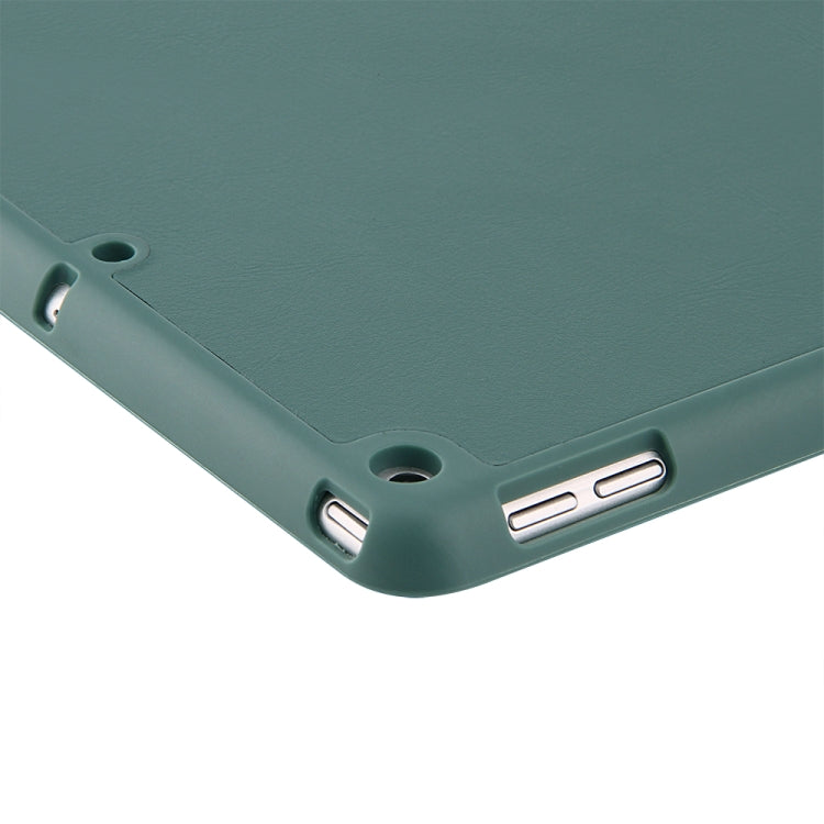 Honeycomb Ventilation Foldable Deformation Horizontal Flip PU Leather Case with 3-Folding Holder & Pen Slot & Smart Sleep / Wake-up, For iPad 10.2