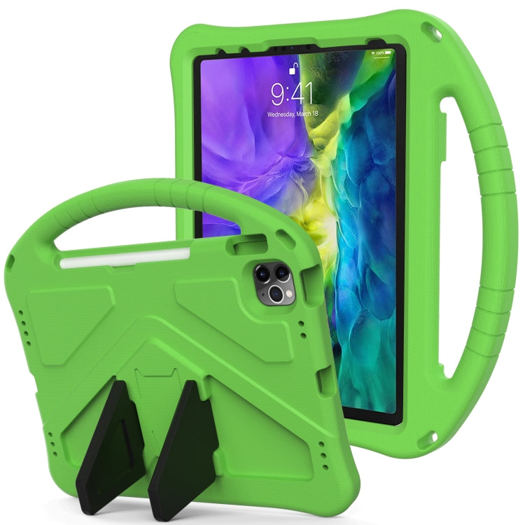 EVA Flat Anti Falling Protective Case Shell with Holder, For iPad Pro 11(2020&2018), For iPad Air 2022 / 2020 10.9