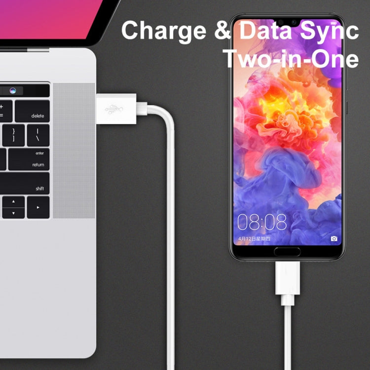 YSY-349 QC3.0 Dual USB Port Car Charger + 1m 3A USB to Micro USB Data Cable, with Micro USB Cable