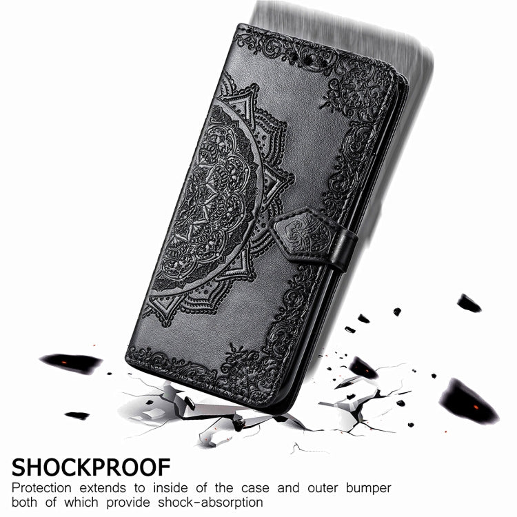 Mandala Flower Embossed Horizontal Flip Leather Case with Bracket / Card Slot / Wallet / Lanyard, For Galaxy XCover 5, For Galaxy A02, For Motorola Moto G30 / G10, For Motorola Moto E7 Power