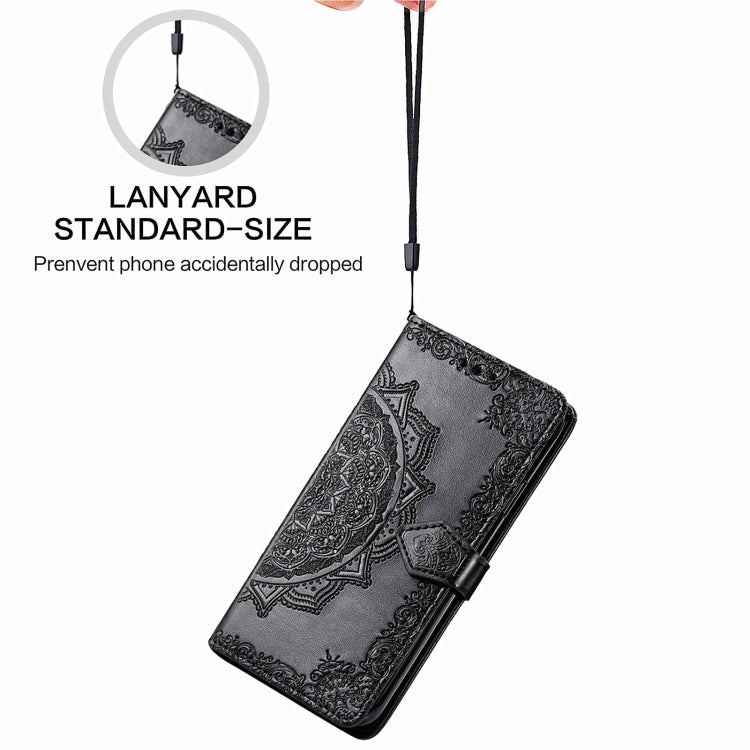 Mandala Flower Embossed Horizontal Flip Leather Case with Bracket / Card Slot / Wallet / Lanyard, For Galaxy XCover 5, For Galaxy A02, For Motorola Moto G30 / G10, For Motorola Moto E7 Power
