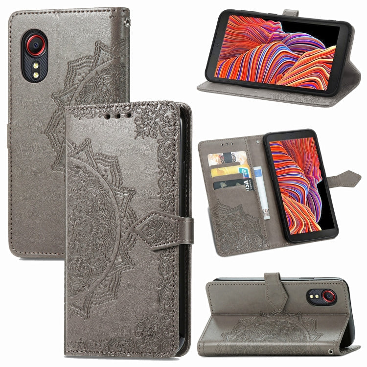 Mandala Flower Embossed Horizontal Flip Leather Case with Bracket / Card Slot / Wallet / Lanyard, For Galaxy XCover 5, For Galaxy A02, For Motorola Moto G30 / G10, For Motorola Moto E7 Power