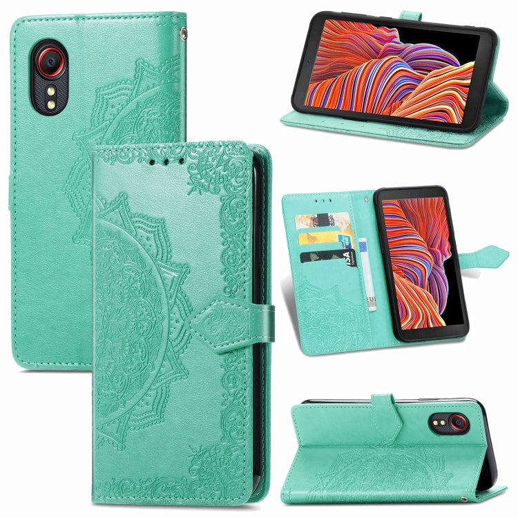 Mandala Flower Embossed Horizontal Flip Leather Case with Bracket / Card Slot / Wallet / Lanyard, For Galaxy XCover 5, For Galaxy A02, For Motorola Moto G30 / G10, For Motorola Moto E7 Power